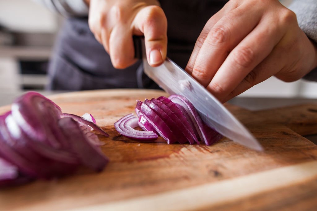 how to cut onions for fajitas